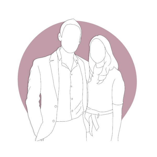 Lijntekening alleen lijnen digitaal
